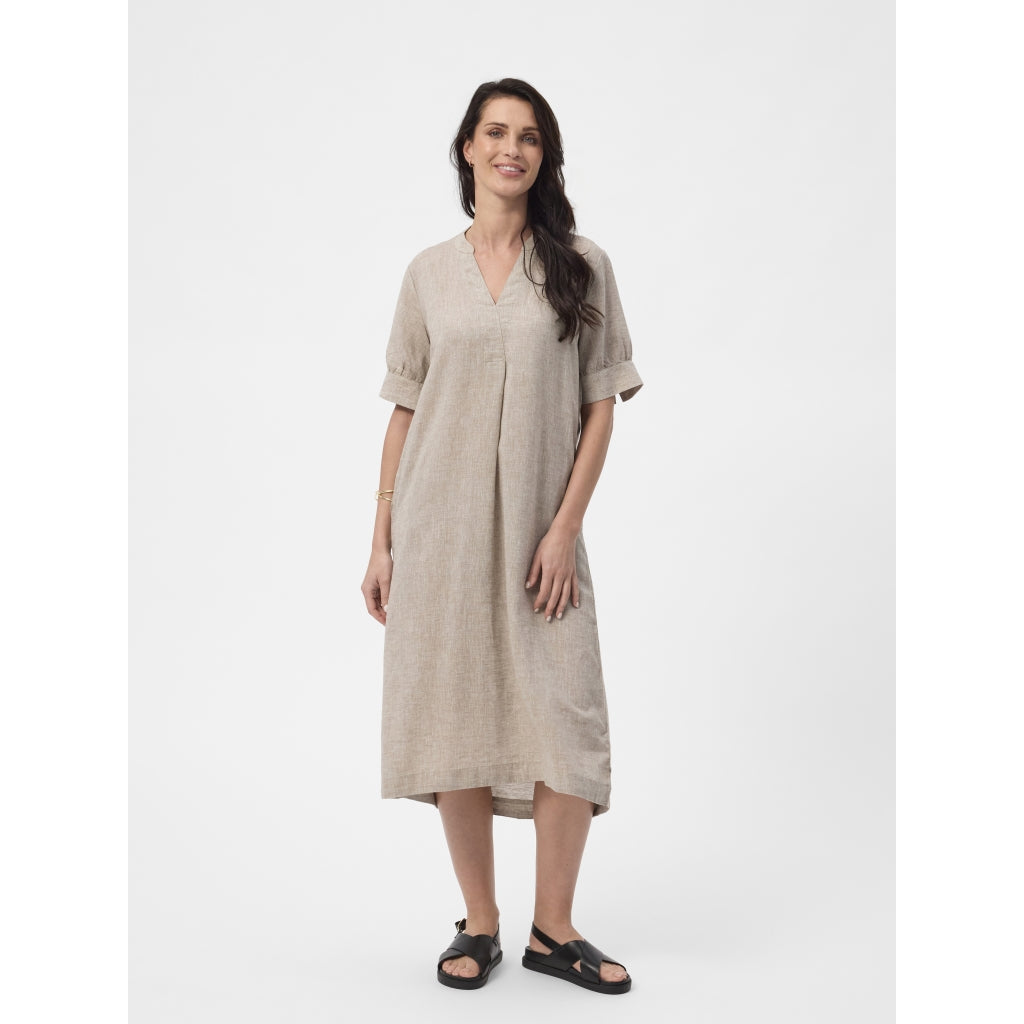 Redgreen Women RG_Devine Dresses / Shirts 422 Ligth Sand Melange