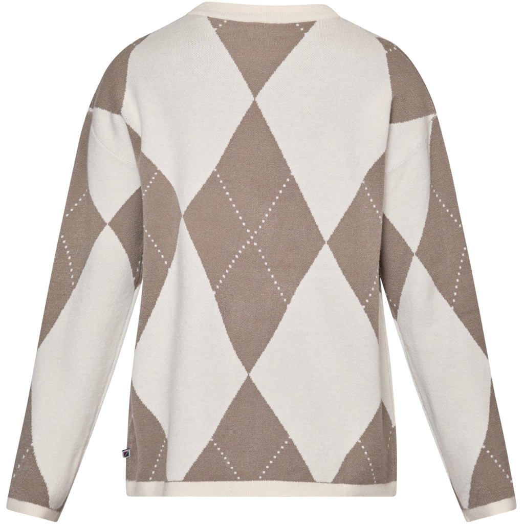 Redgreen Women RG_Kaja Knit 321 Ecru Pattern