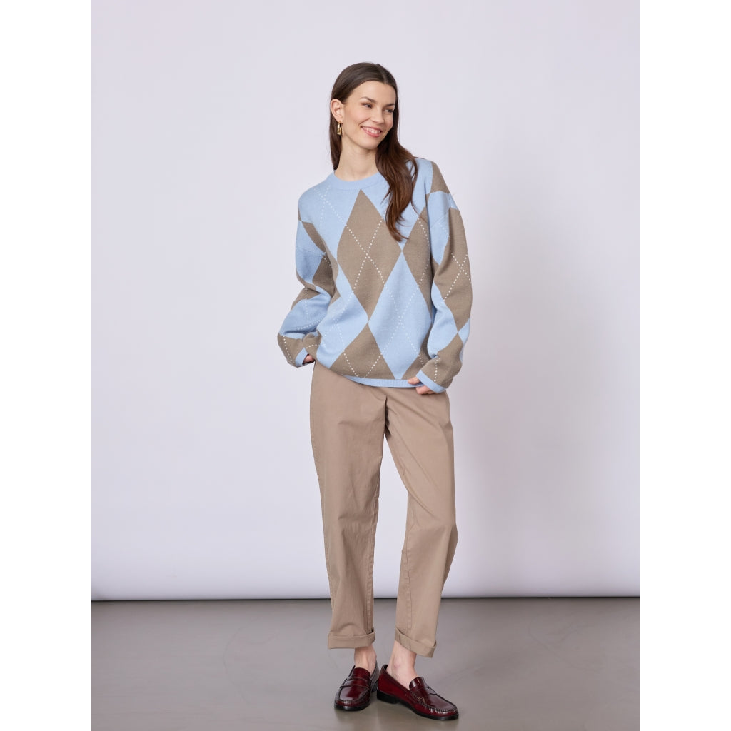 Redgreen Women RG_Kaja Knit 363 Blue Pattern