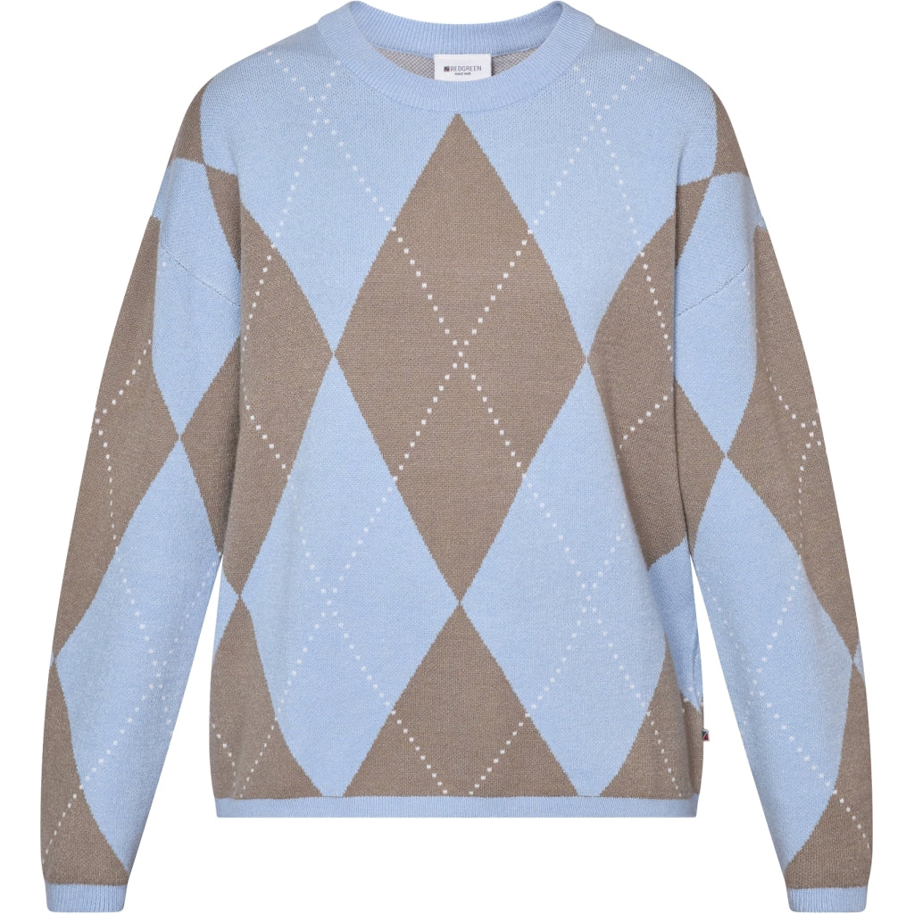 Redgreen Women RG_Kaja Knit 363 Blue Pattern