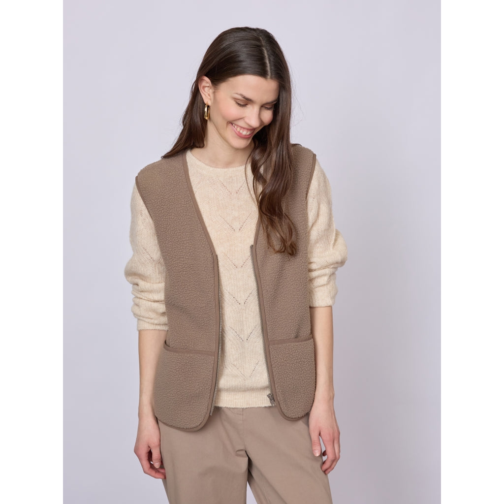 Redgreen Women RG_Leo Fleece Dark Sand