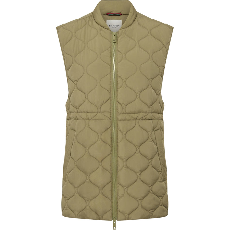 Redgreen Women RG_Lily Vest 074 Khaki