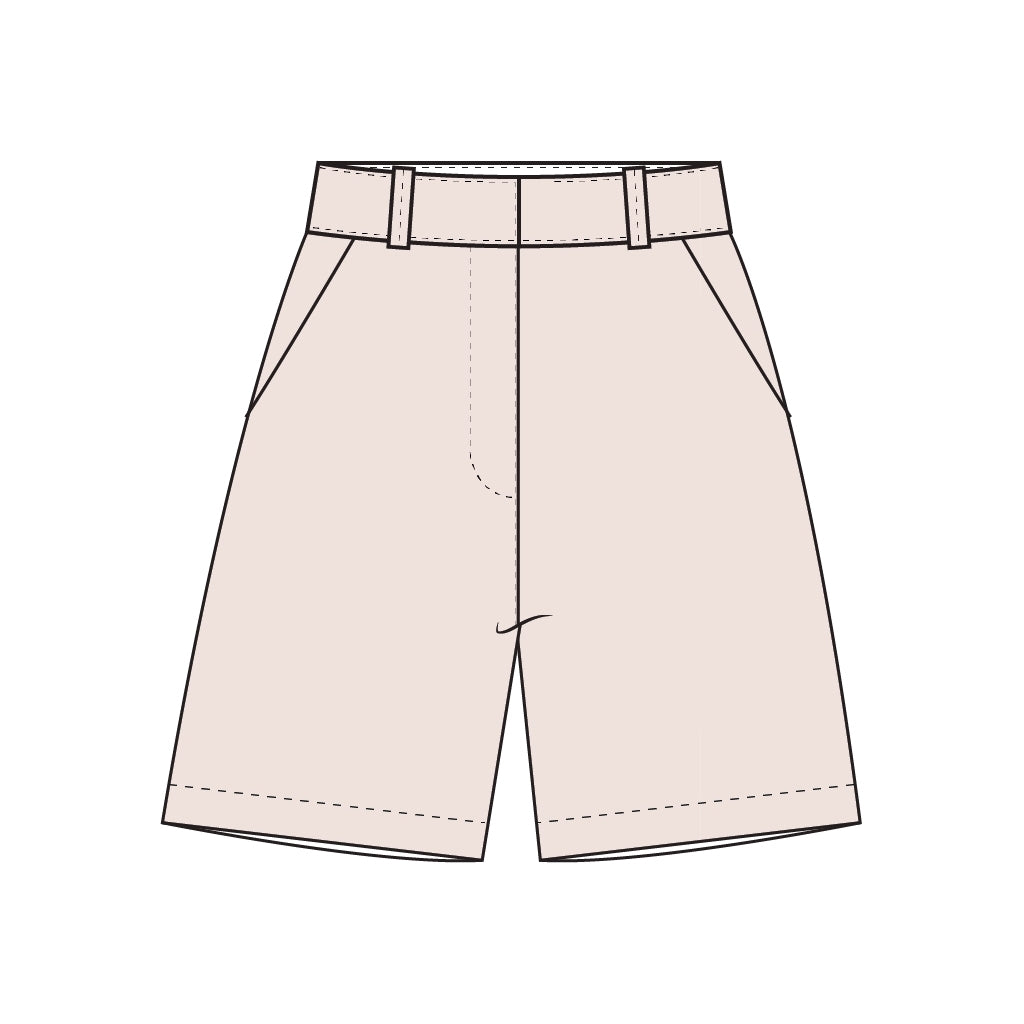 Redgreen Women RG_Liza Pants and Shorts Ecru Melange