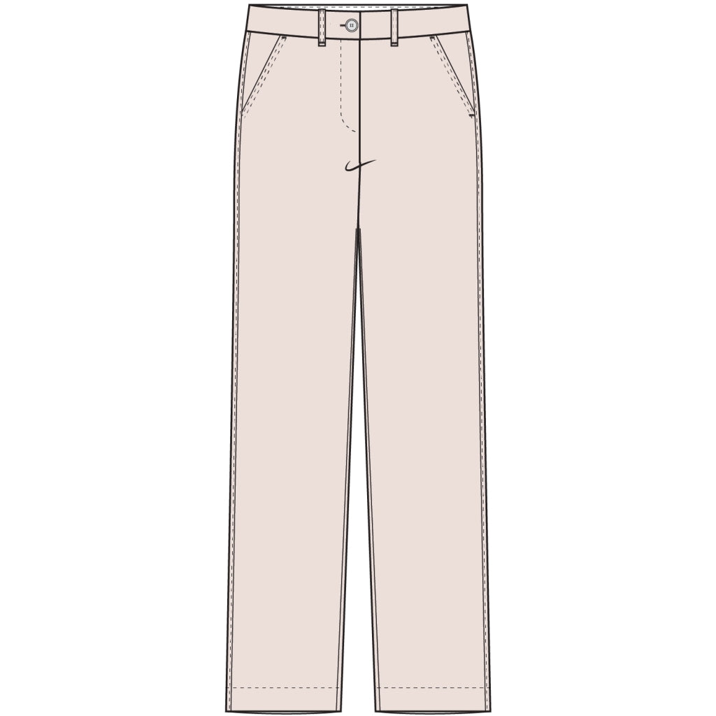Redgreen Women RG_Mikka Pants and Shorts Ecru