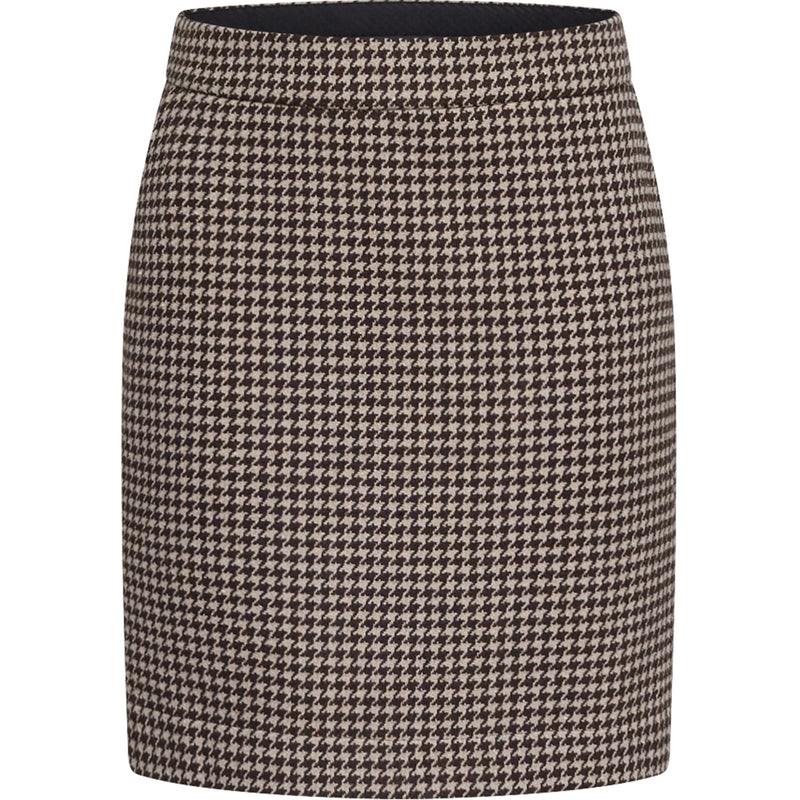 Redgreen Women RG_Nadia Skirts 229 Dark Brown Check
