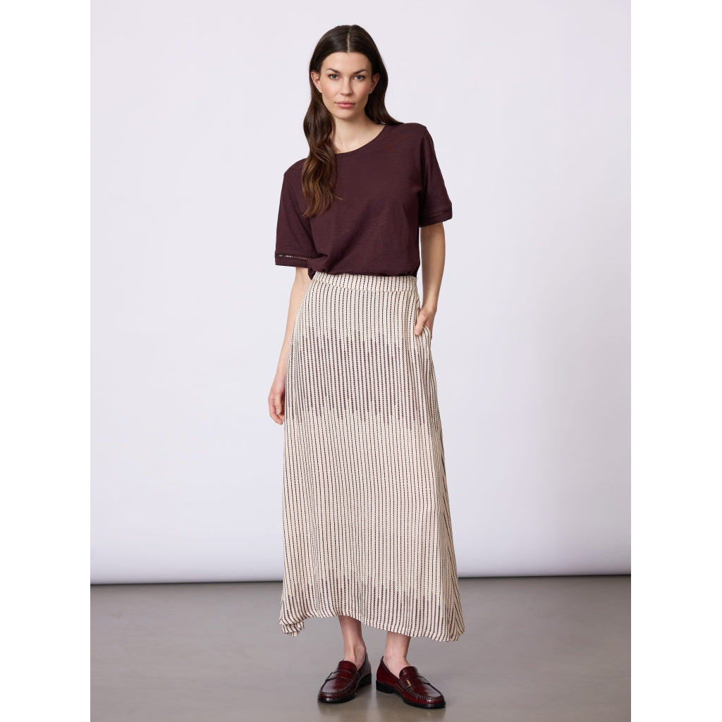 Redgreen Women RG_Naja Skirts 385 Plum Pattern