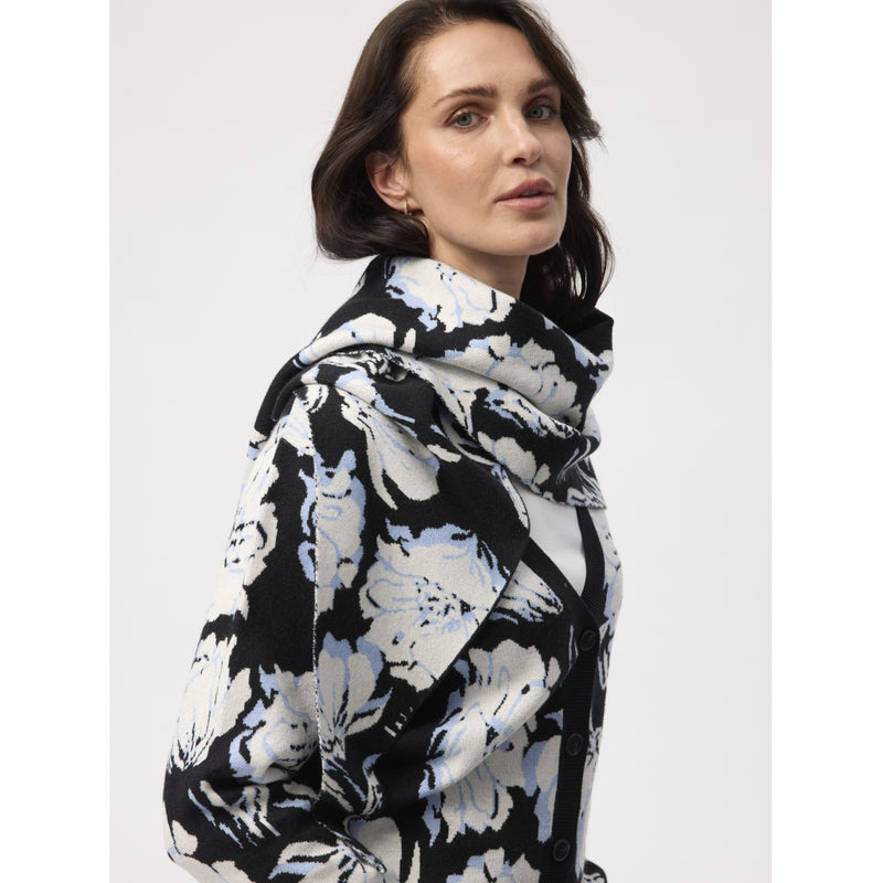 Redgreen Women RG_Raven Scarf 399 Black Pattern