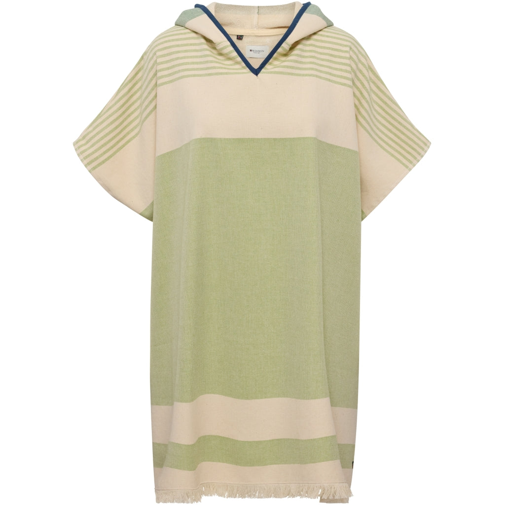 Redgreen Women Rinna Poncho Towels 170 Green Pastel Stripe