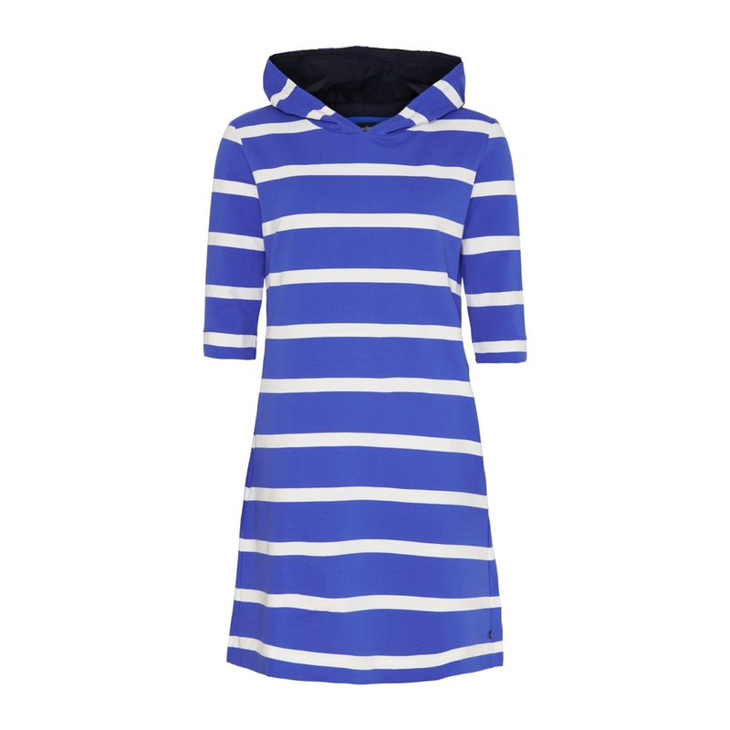 Sea Ranch Ronja Striped 3/4 Sleeve Sweat Dress Dresses / Shirts 4205 Blue/Pearl