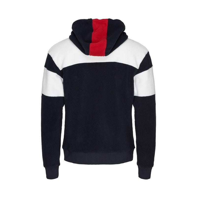 Sea Ranch Ross Striped Teddy Jacket Fleece Dark Navy/Pearl