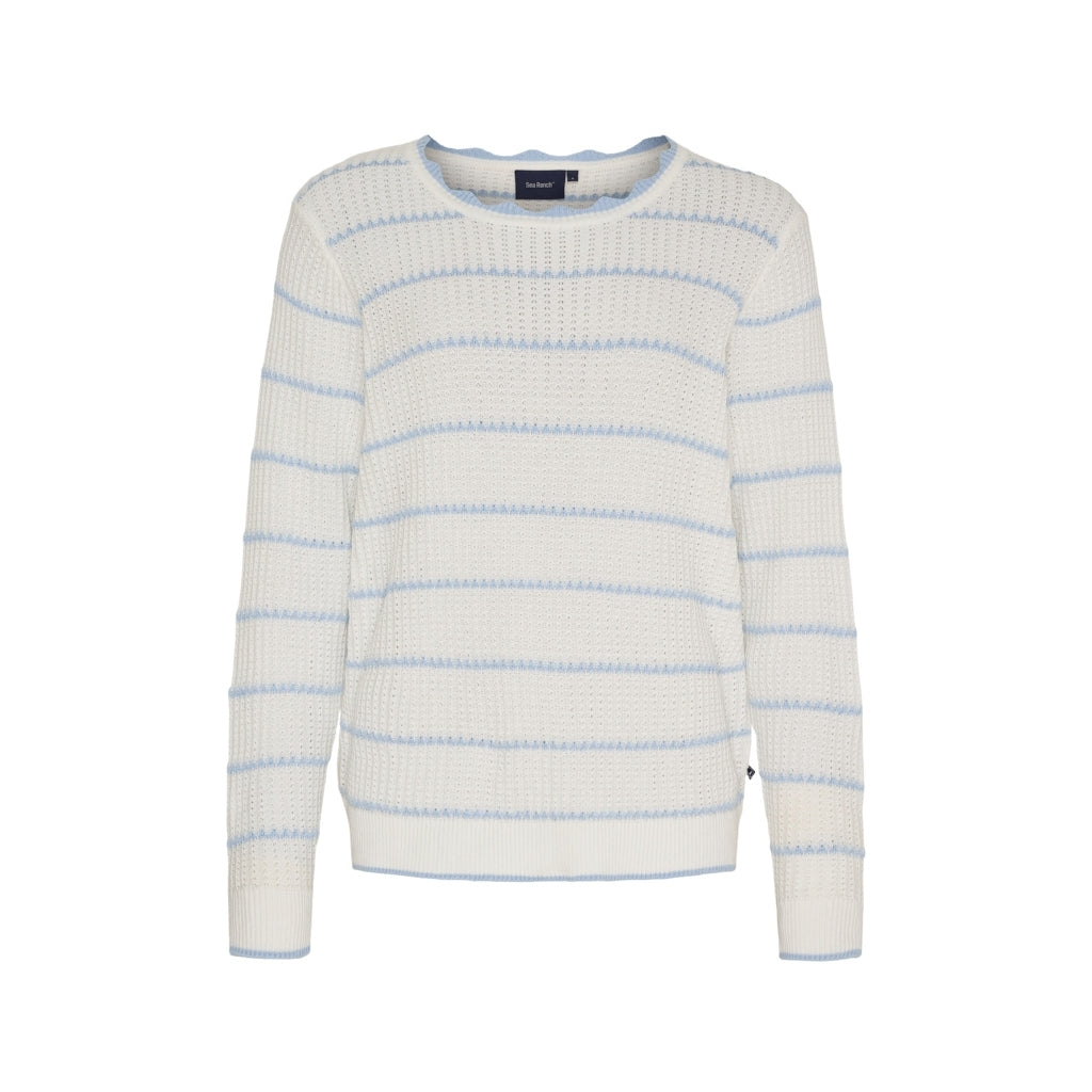 Sea Ranch SR_Belise Knit 1143 Pearl/Blue Bell