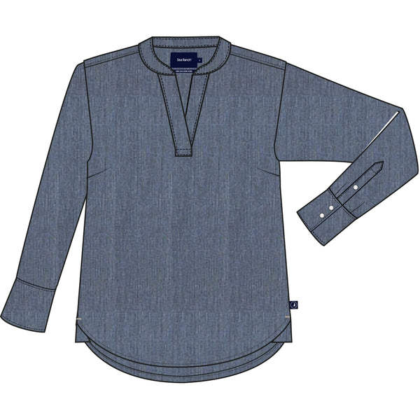Sea Ranch SR_Beth Shirts Indigo