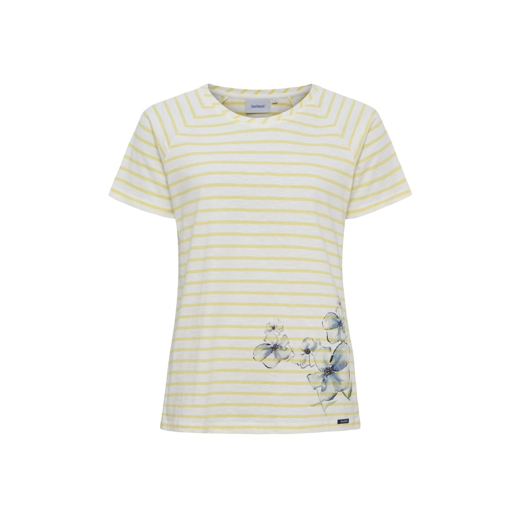 Sea Ranch SR_Colette Short Sleeve Tee 2016 Pearl/Corn