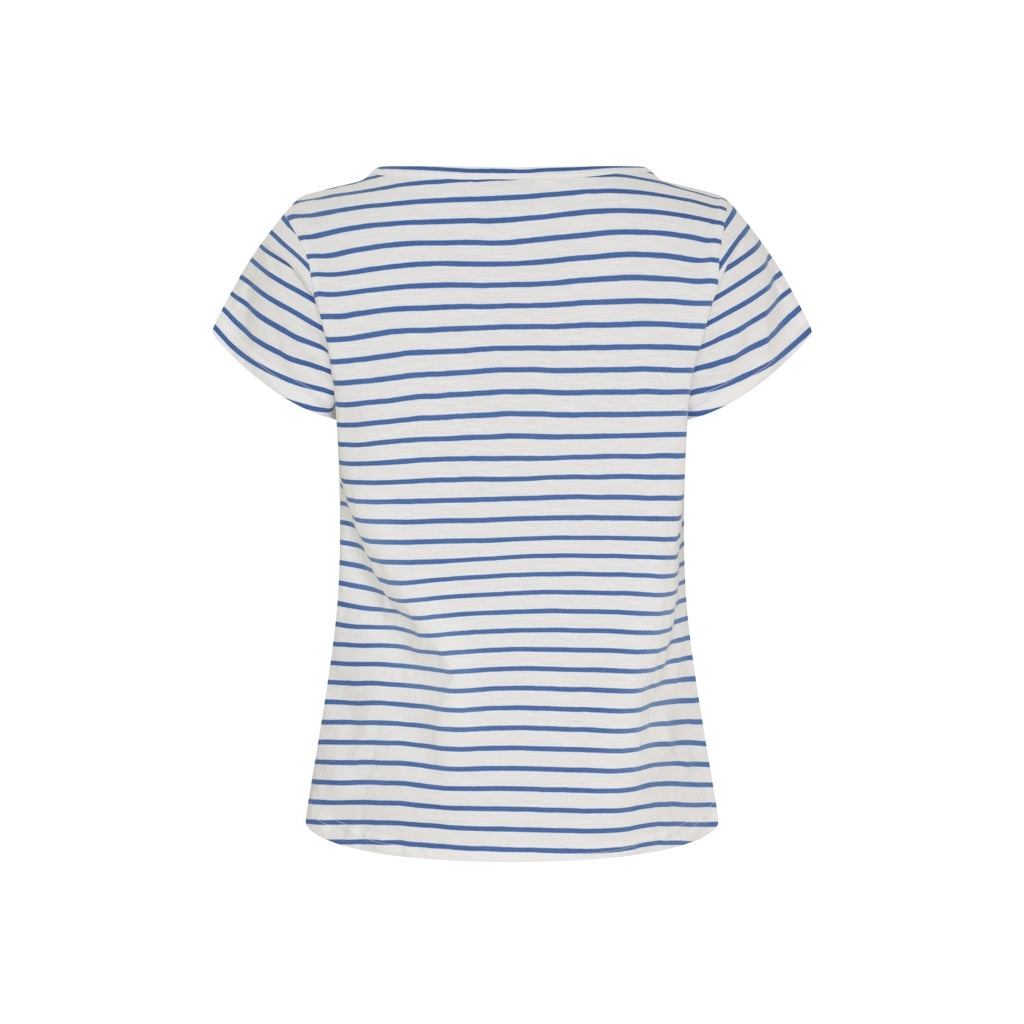 Sea Ranch SR_Delilah Short Sleeve Tee 1083 Pearl/Federal Blue