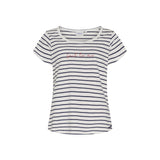 Sea Ranch SR_Delilah Short Sleeve Tee Pearl/SR Navy