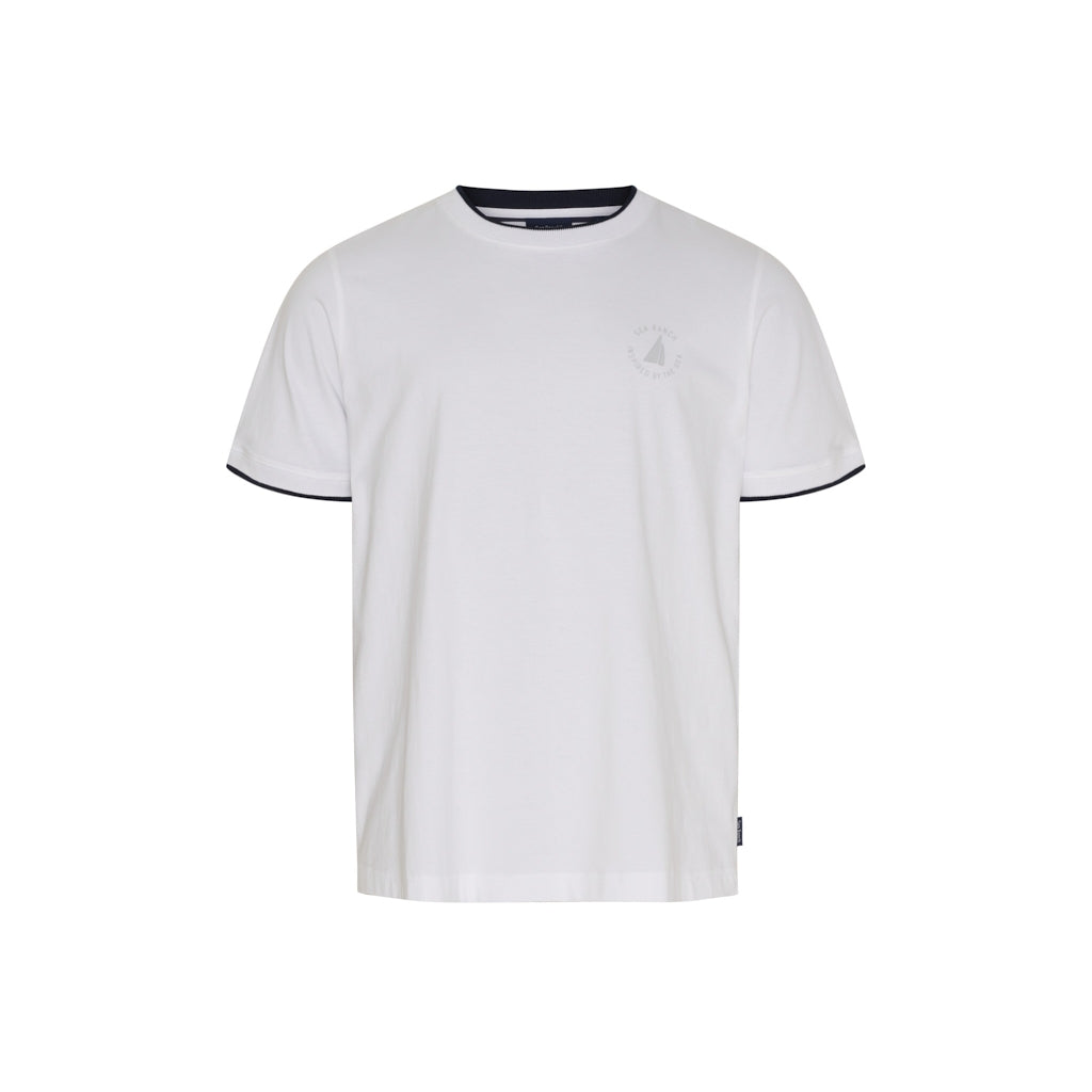 Sea Ranch SR_Detlef Short Sleeve Tee White