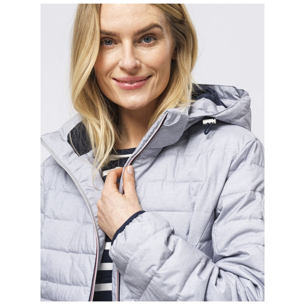 Sea Ranch SR_Elisabeth Jackets and Coats Light Blue Melange