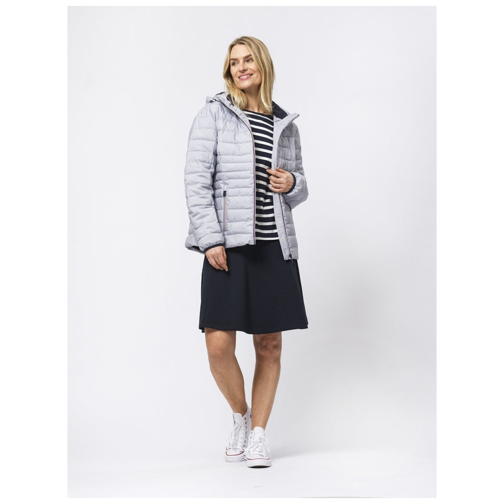 Sea Ranch SR_Elisabeth Jackets and Coats Light Blue Melange