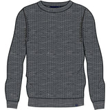 Sea Ranch SR_Haakon Knit Graphite Melange