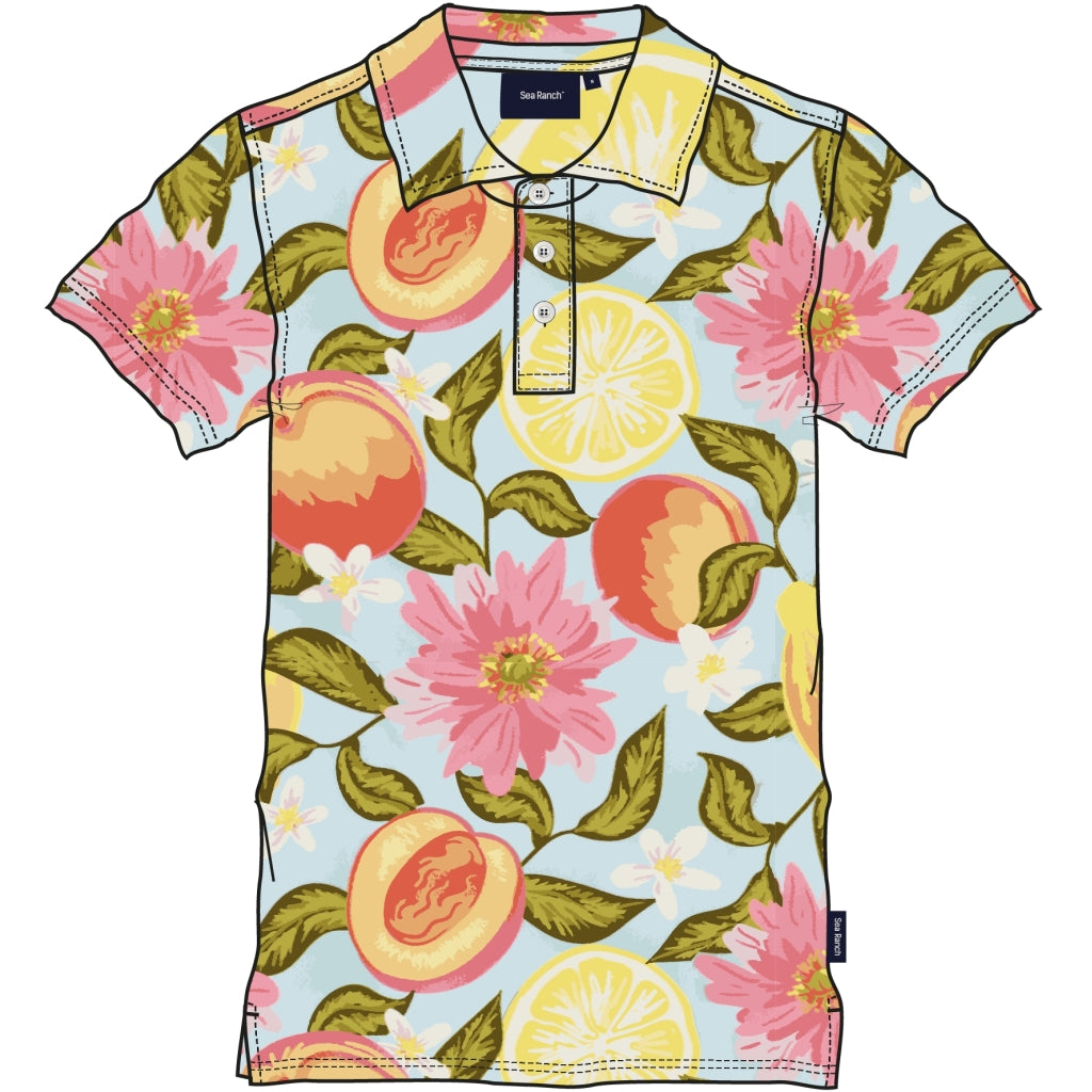 Sea Ranch SR_Kai Polo Shirts 6003 Multicolour Palm print