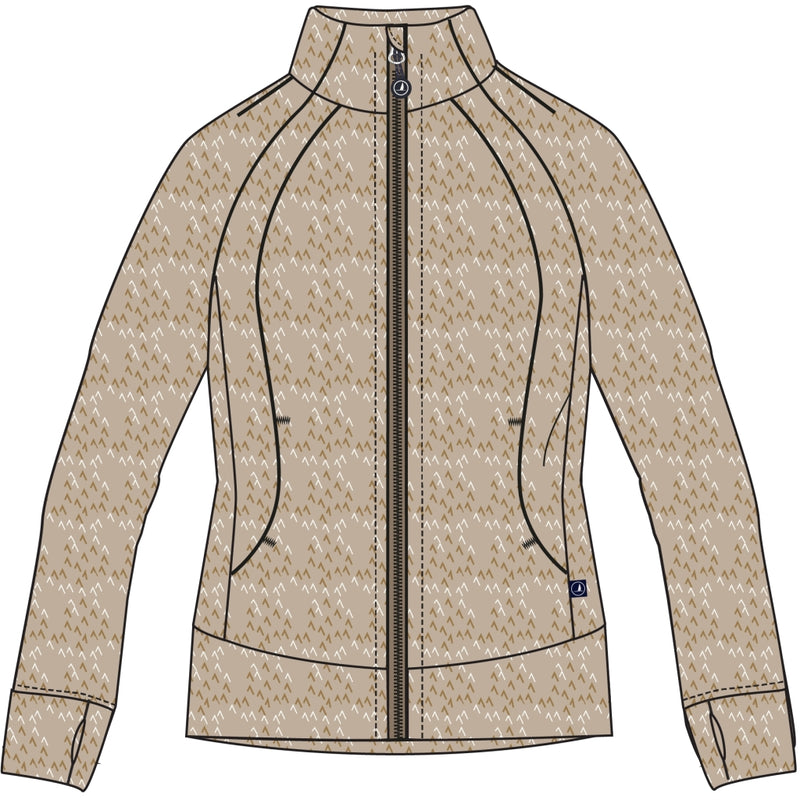Sea Ranch SR_Kaisa Fleece Sand Melange