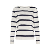 Sea Ranch SR_Kira Knit Pearl/SR Navy