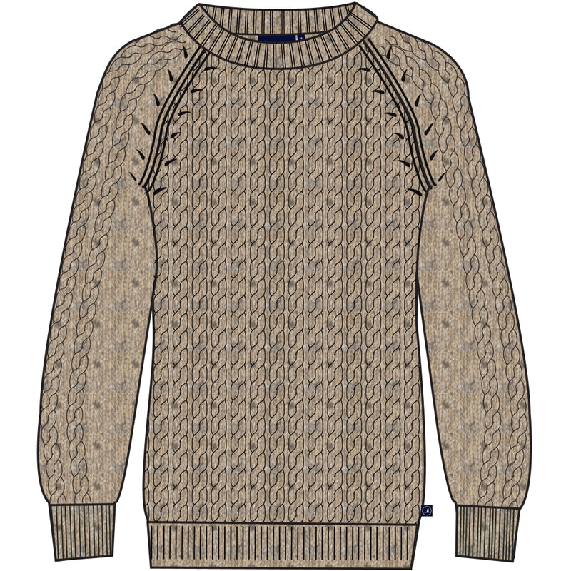 Sea Ranch SR_Kirsty Knit Khaki Melange
