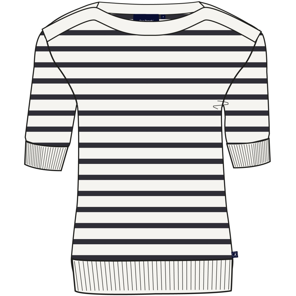 Sea Ranch SR_Kora Knit Pearl/SR Navy