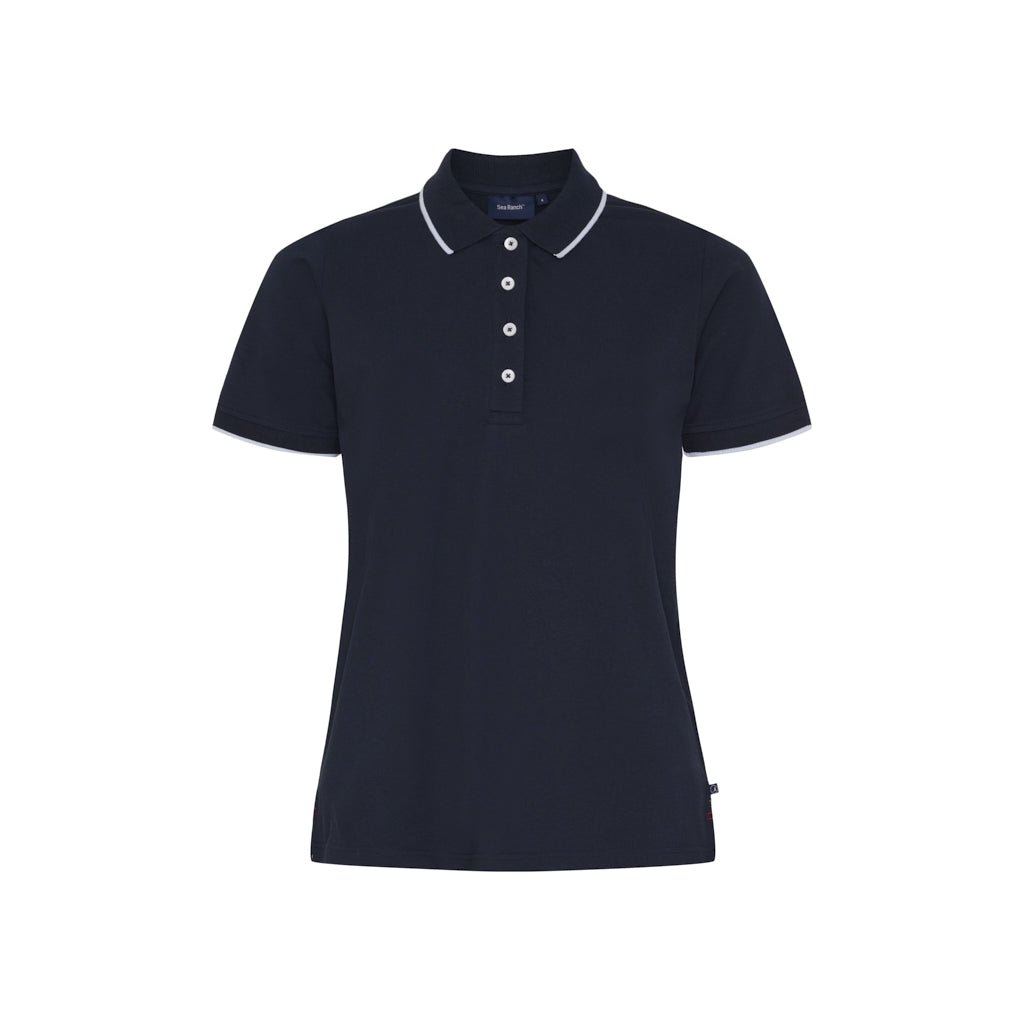 Sea Ranch SR_Laure Polo Shirts Dark Navy