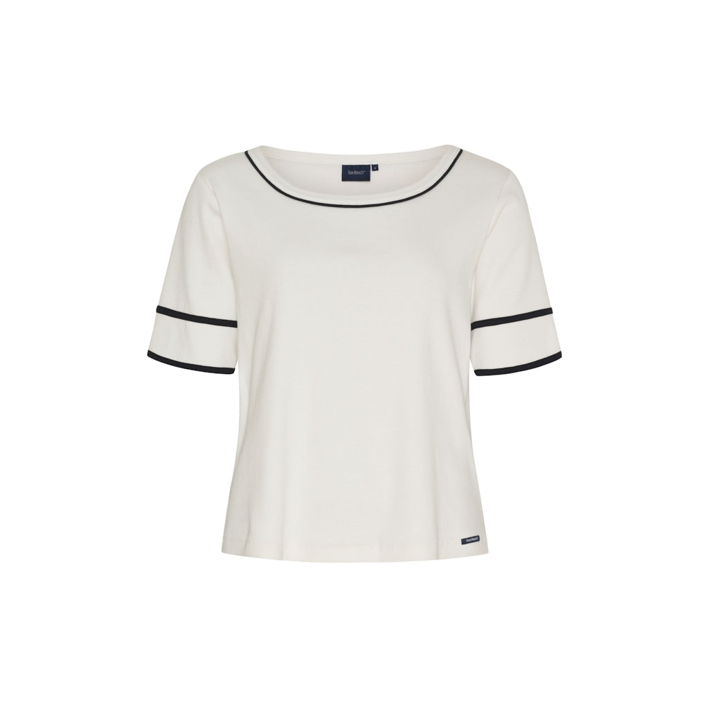Sea Ranch SR_Marita Short Sleeve Tee Pearl