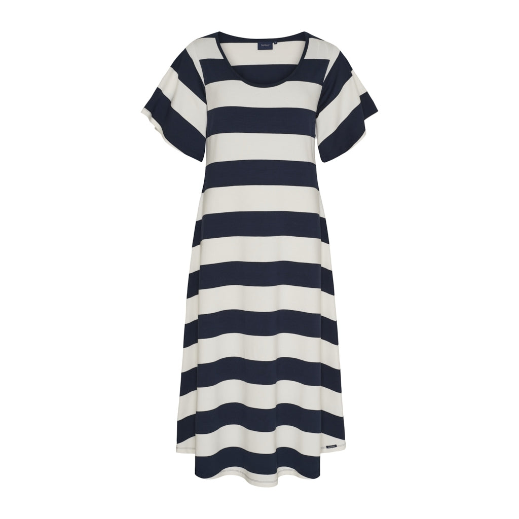 Sea Ranch SR_Nikola Dresses / Shirts Pearl/Dark Navy