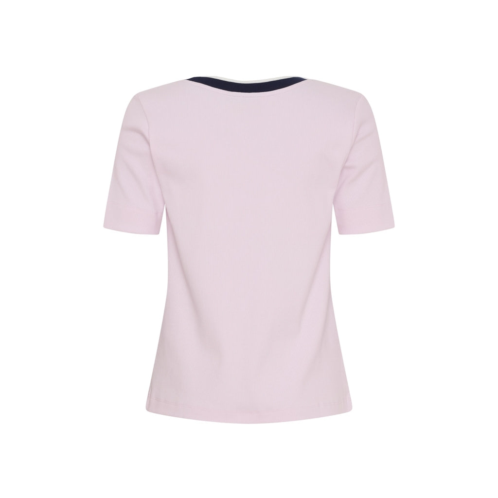 Sea Ranch SR_Roma Short Sleeve Tee 3111 Pale Pink