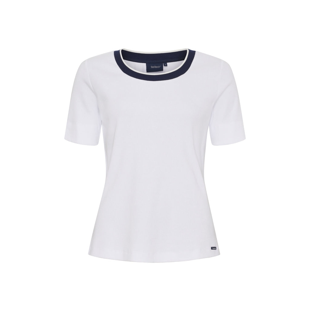 Sea Ranch SR_Roma Short Sleeve Tee White