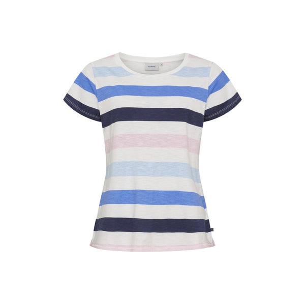 Sea Ranch SR_Trille Short Sleeve Tee 8005 Multistripe Blue