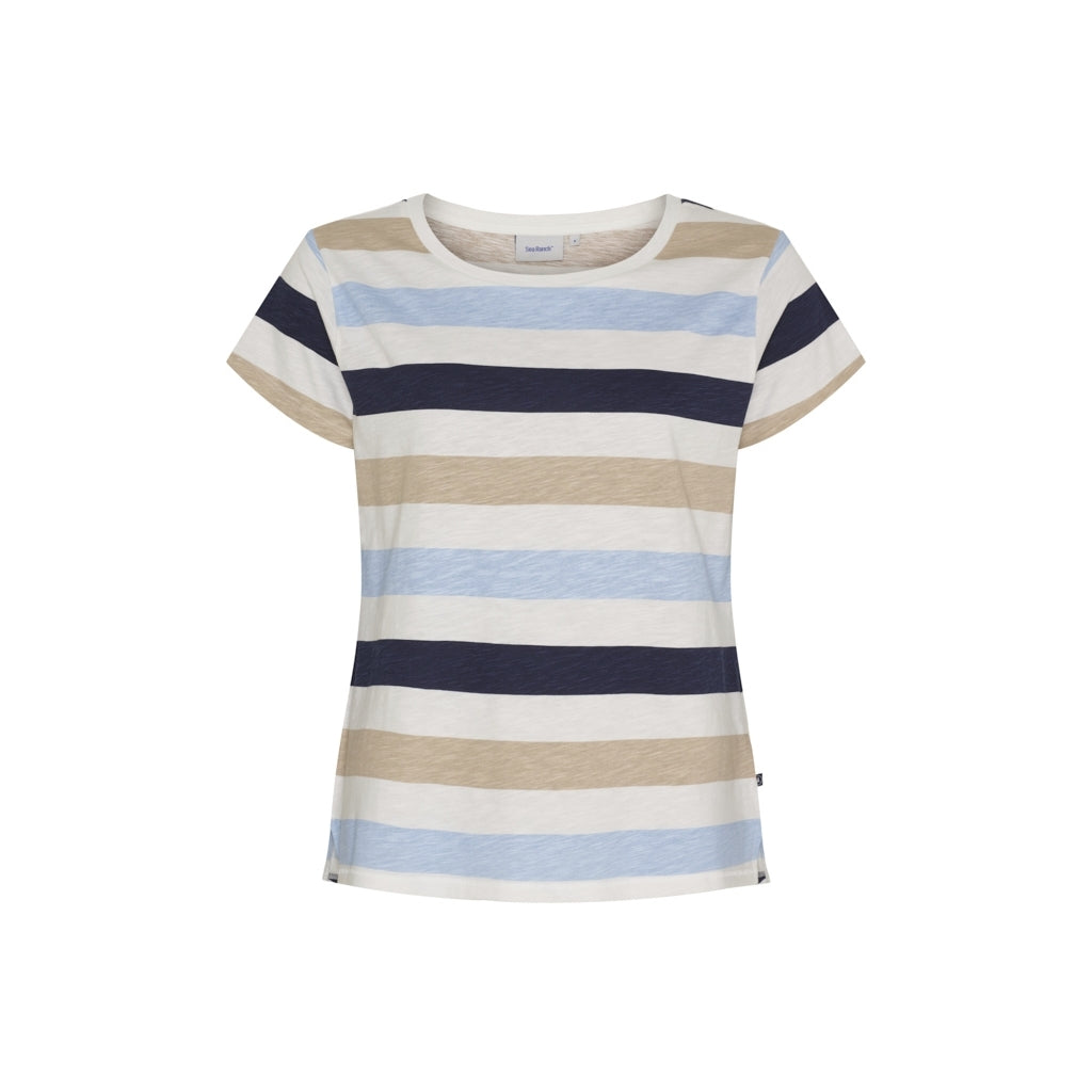 Sea Ranch SR_Trille Short Sleeve Tee 8015 Blue Bell Multi Stripe
