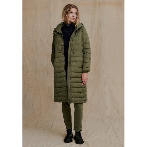 Redgreen Women Sabel Coat Jackets and Coats 076 Mid Green