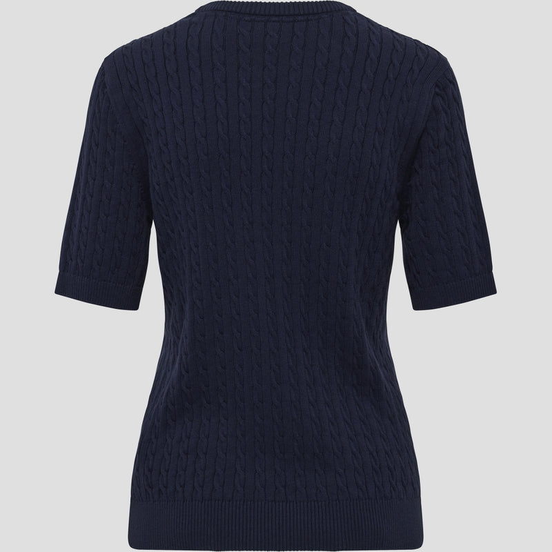 Redgreen Women Serena Cable Knit Knit 068 Navy