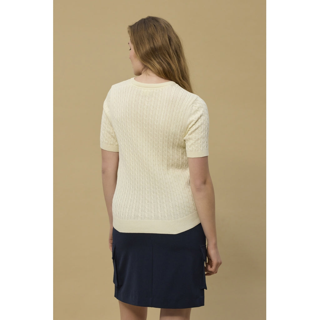 Redgreen Women Serena Cable Knit Knit Off White