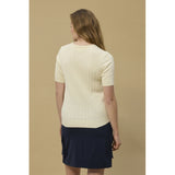 Redgreen Women Serena Cable Knit Knit Off White