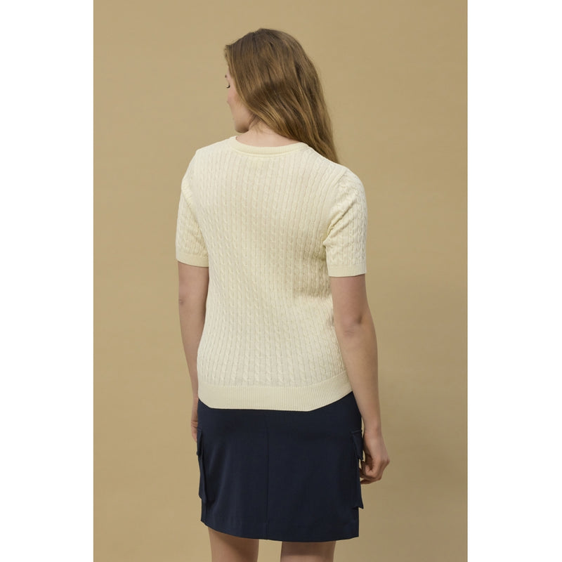 Redgreen Women Serena Cable Knit Knit Off White