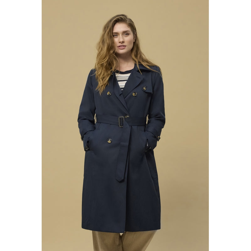 Redgreen Women Shannon Coat Jackets and Coats 069 Dark Navy