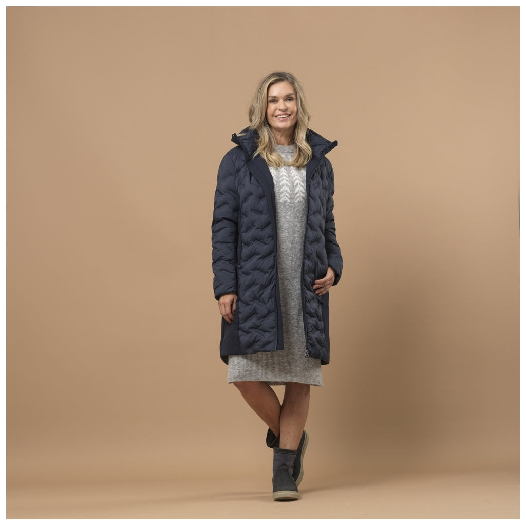 Sea Ranch Sia Coat Jackets and Coats Dark Navy