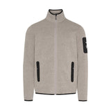 Sea Ranch Sidney Fleece Jacket Fleece Brown Melange