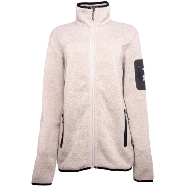 Sea Ranch Sidney Fleece Jacket Fleece Brown Melange