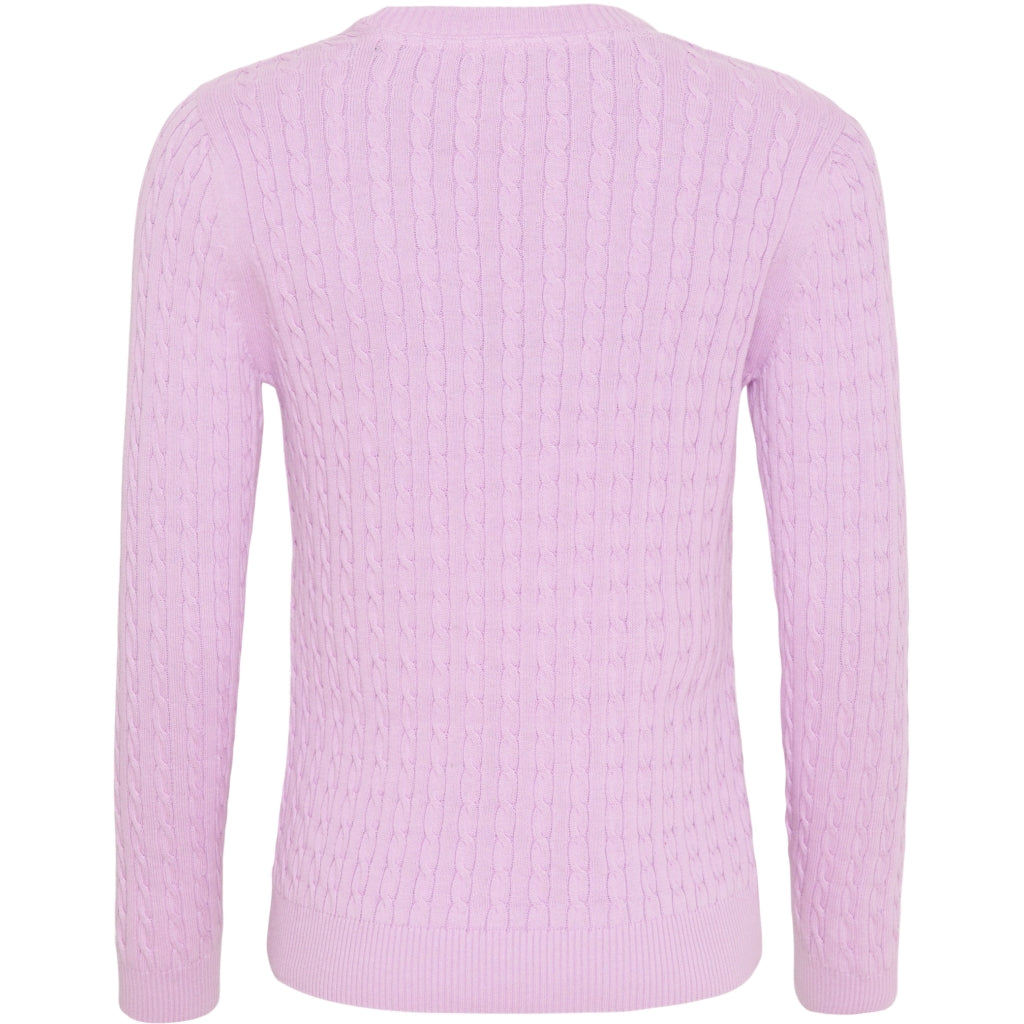 Redgreen Women Simone Cable Knit Knit 082 Lavendel