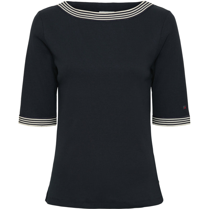 Redgreen Women Snee T-shirt Short Sleeve Tee 068 Navy