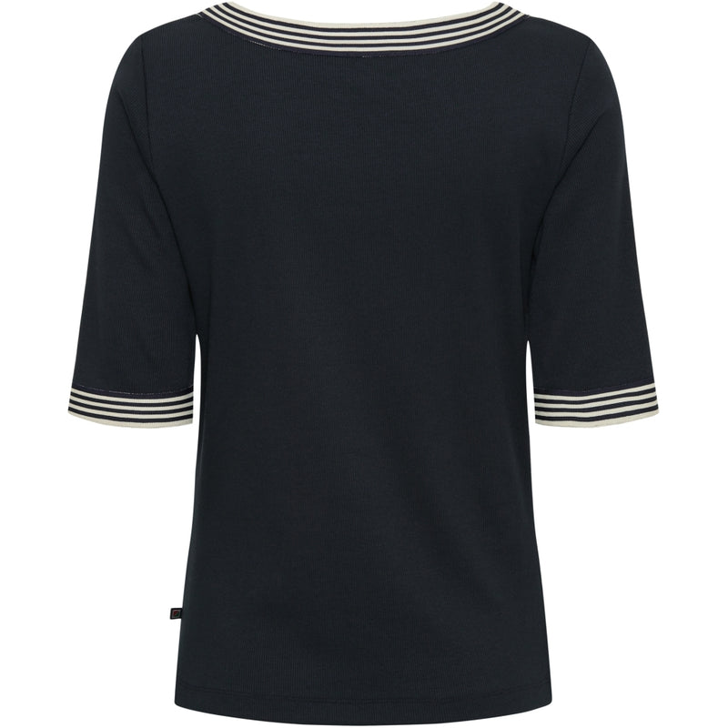 Redgreen Women Snee T-shirt Short Sleeve Tee 068 Navy