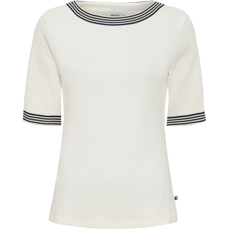 Redgreen Women Snee T-shirt Short Sleeve Tee White