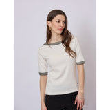 Redgreen Women Snee T-shirt Short Sleeve Tee White