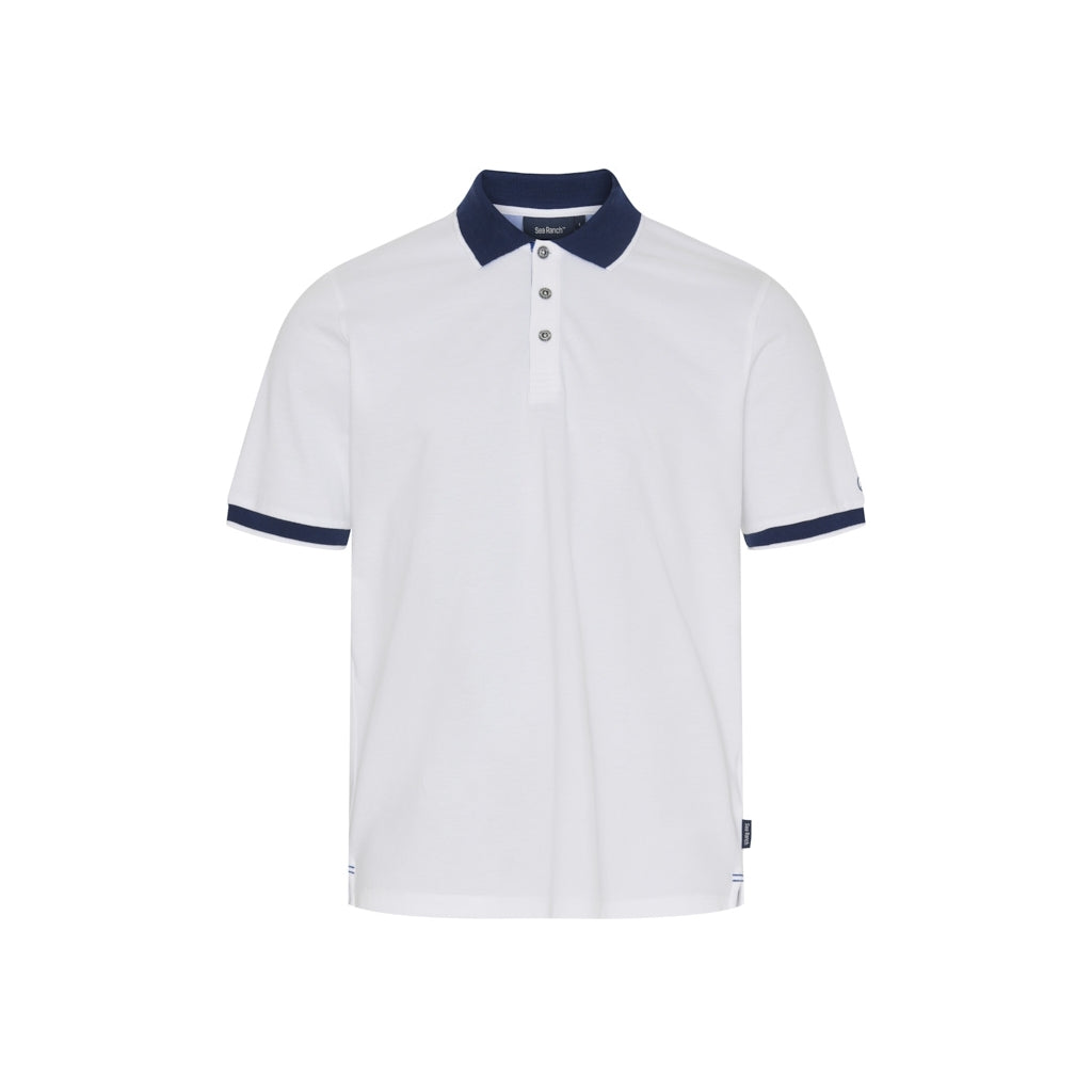 Sea Ranch Stefano Polo Polo Shirts White